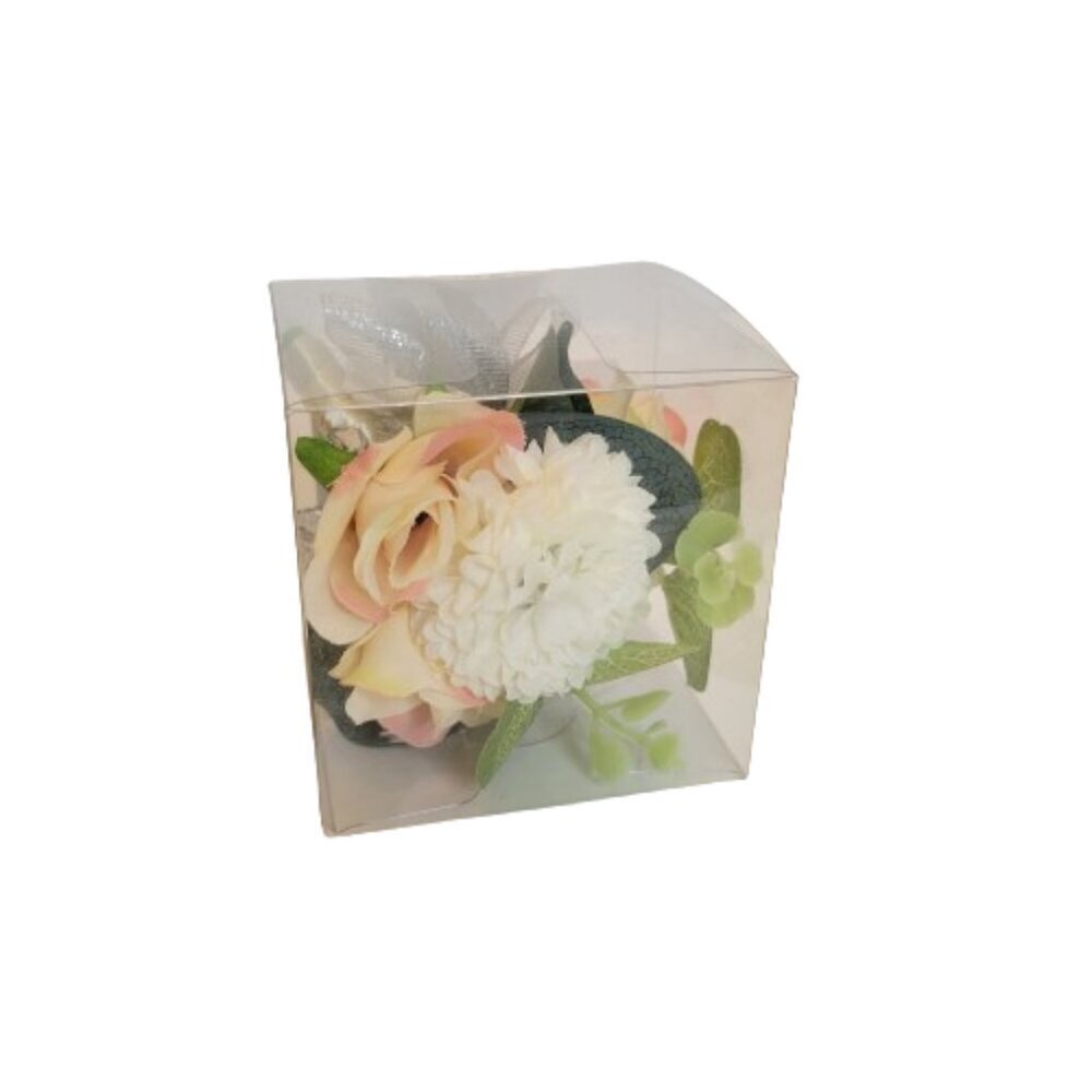 NIB Pastel Colors Prom Wedding Floral Corsage Set 2PCS